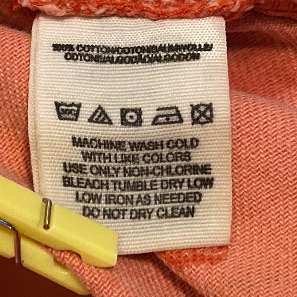 Free People Sz-28”Waist Distressed Peach Jean Shorts w/Unfinished Hem, Well Worn - Picture 14 of 16